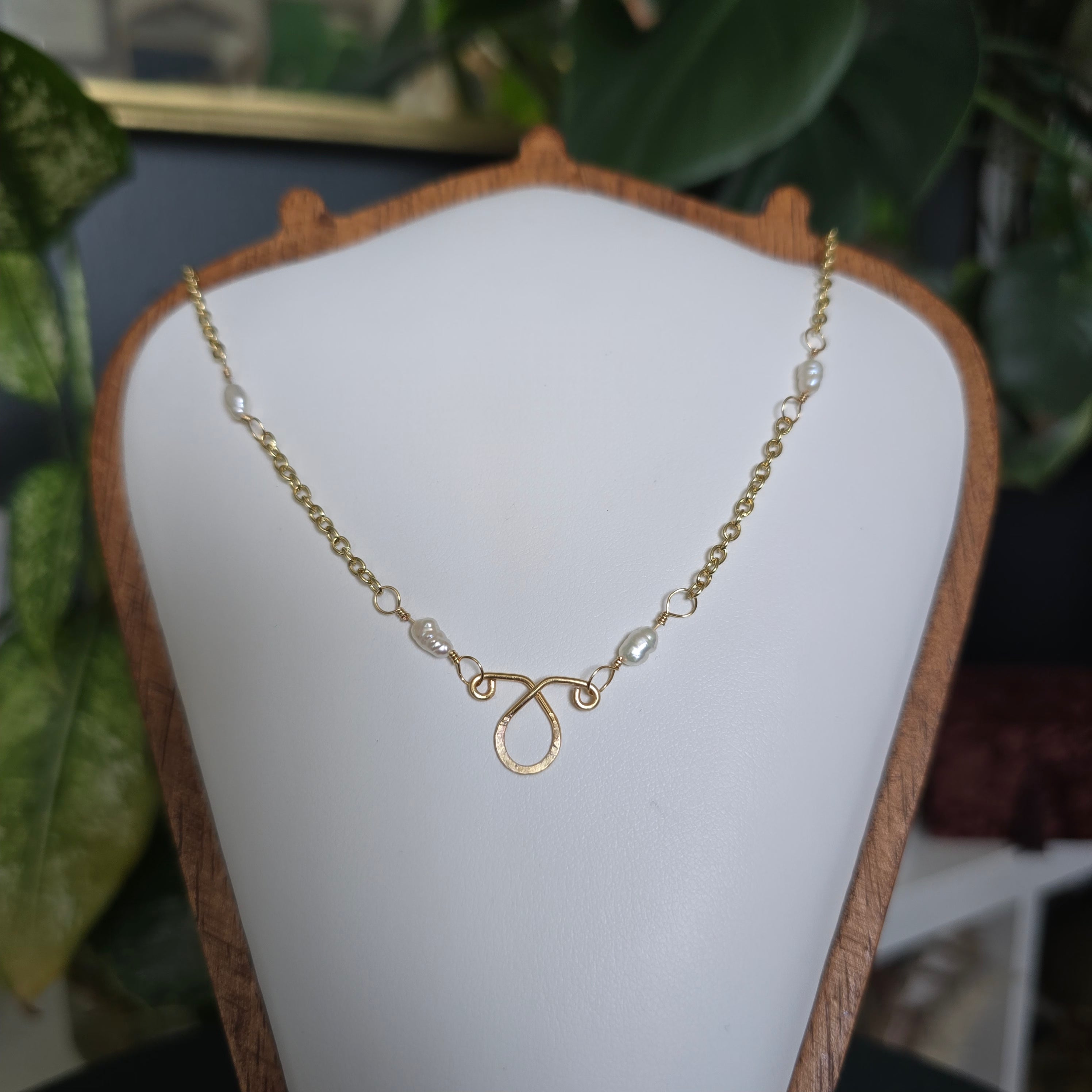 Pear Necklace