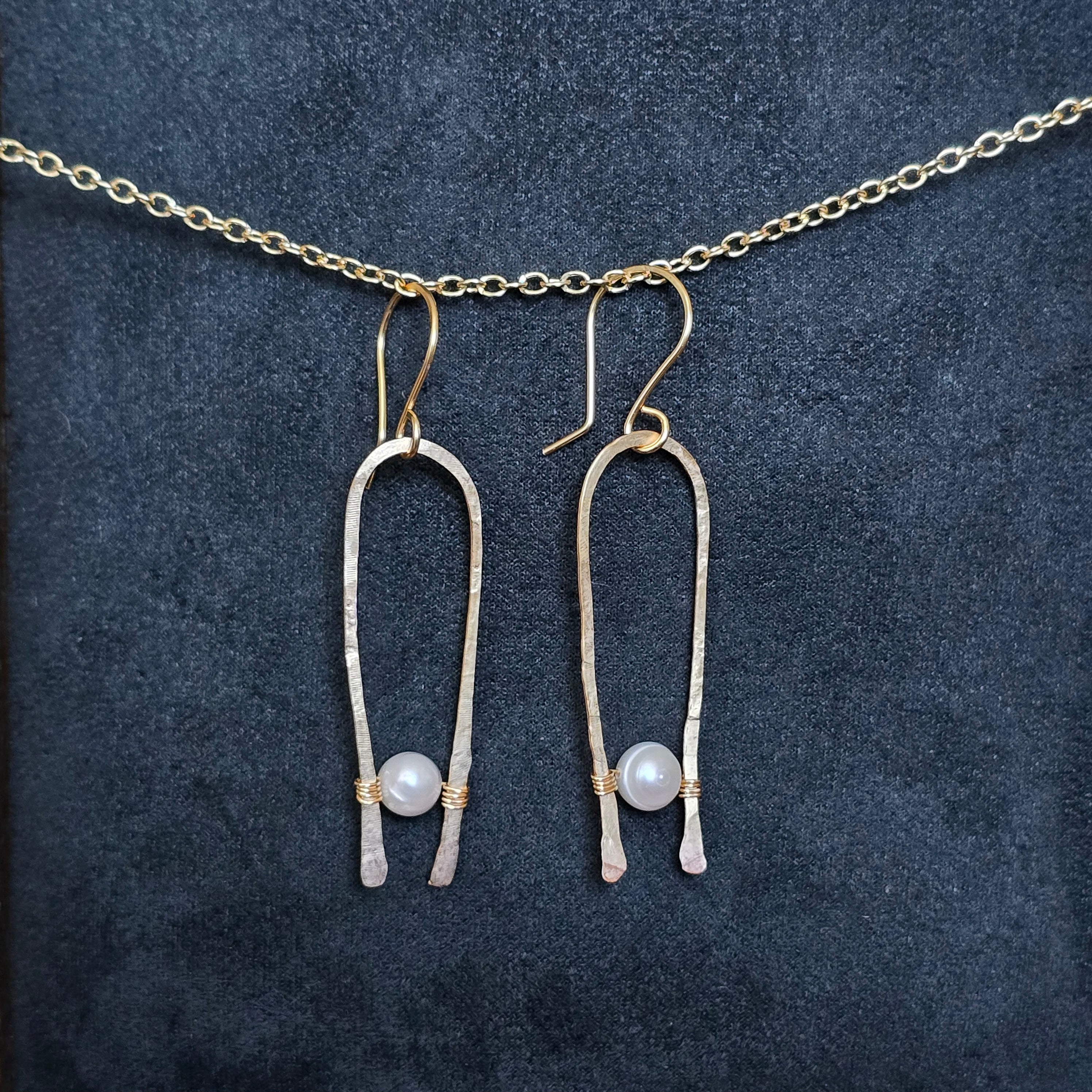 Pearl Magnet Earrings